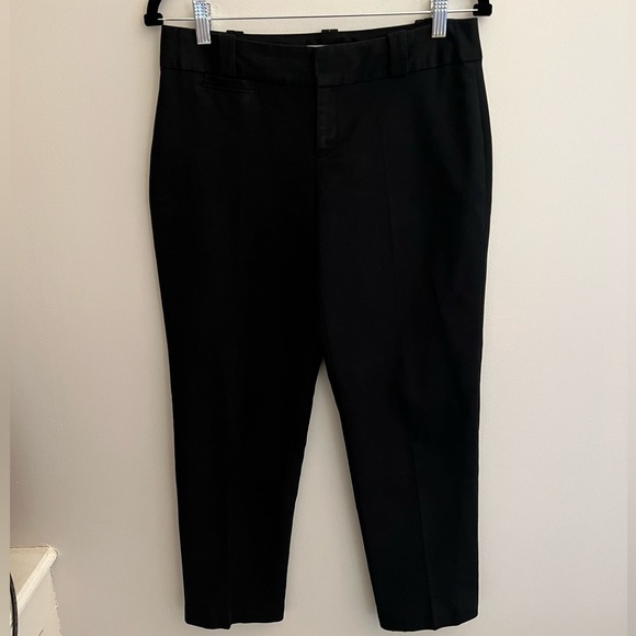 Banana Republic Jackson Fit Black Dress Pants Size 4P - Picture 1 of 6
